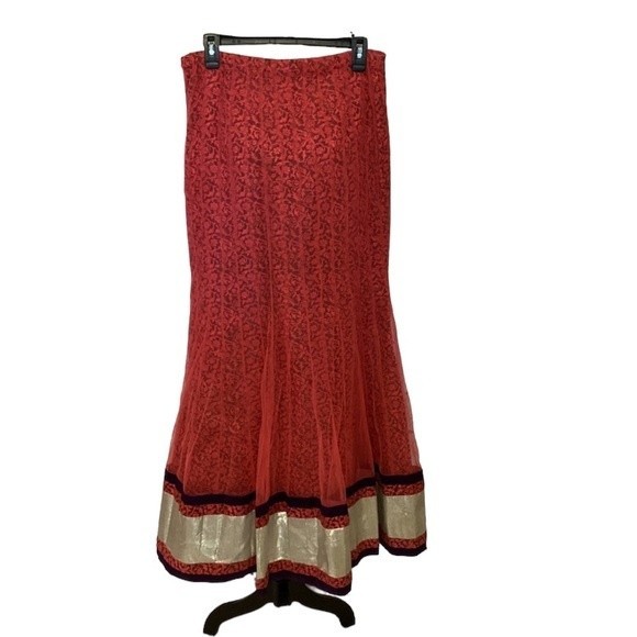 Dresses & Skirts - ONE OF A KIND! Triple layered watermelon pink skirt - see below for details